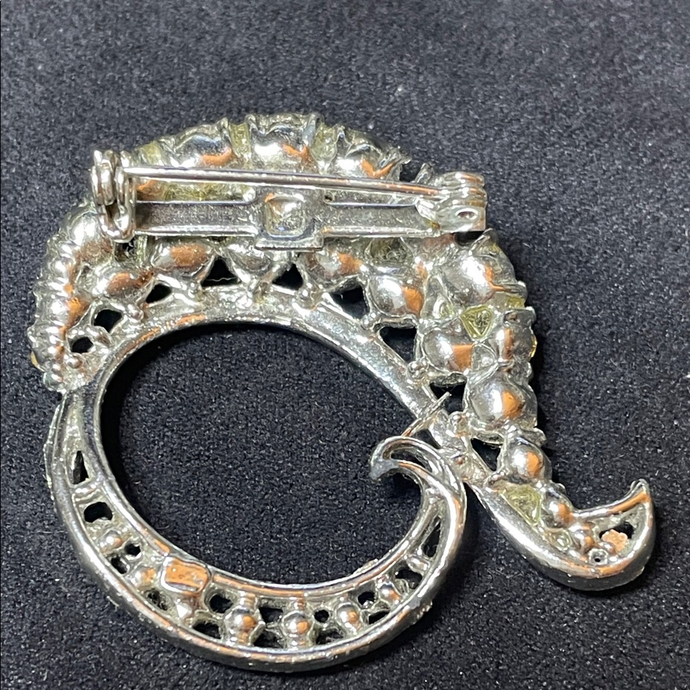 Elegant Silver and Gold Floral Brooch Set of three - Picture 3 of 8